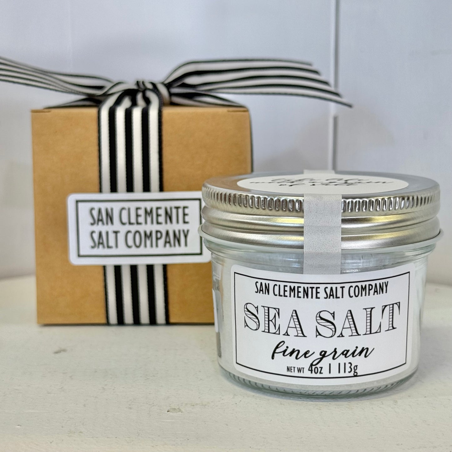 All Natural Sea Salt – Fine & Coarse Grain – Gourmet Cooking Salt – Pure Artisan Sea Salt
