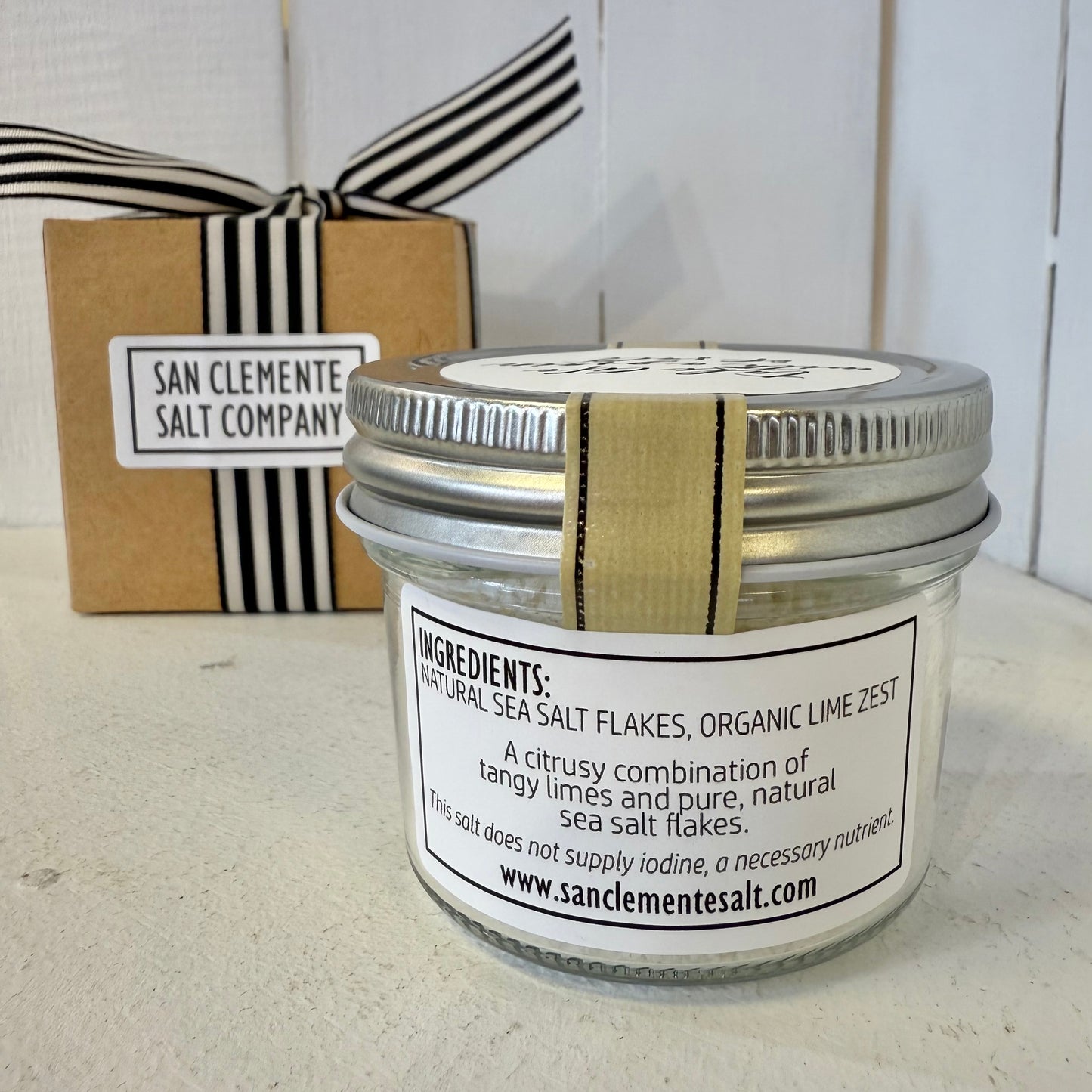 Lime Sea Salt – All Natural Gourmet Finishing Salt, Margarita Rim