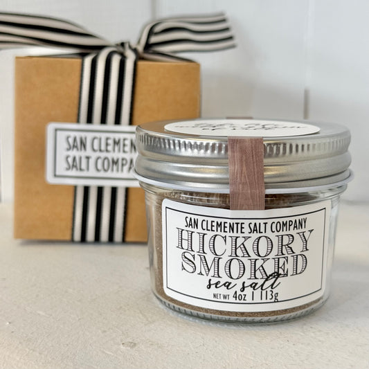 Hickory Smoked Sea Salt - All Natural Gourmet Finishing Salt