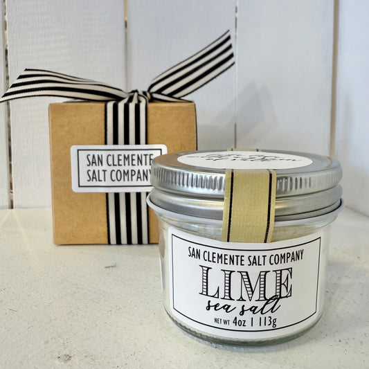 Lime Sea Salt – All Natural Gourmet Finishing Salt, Margarita Rim