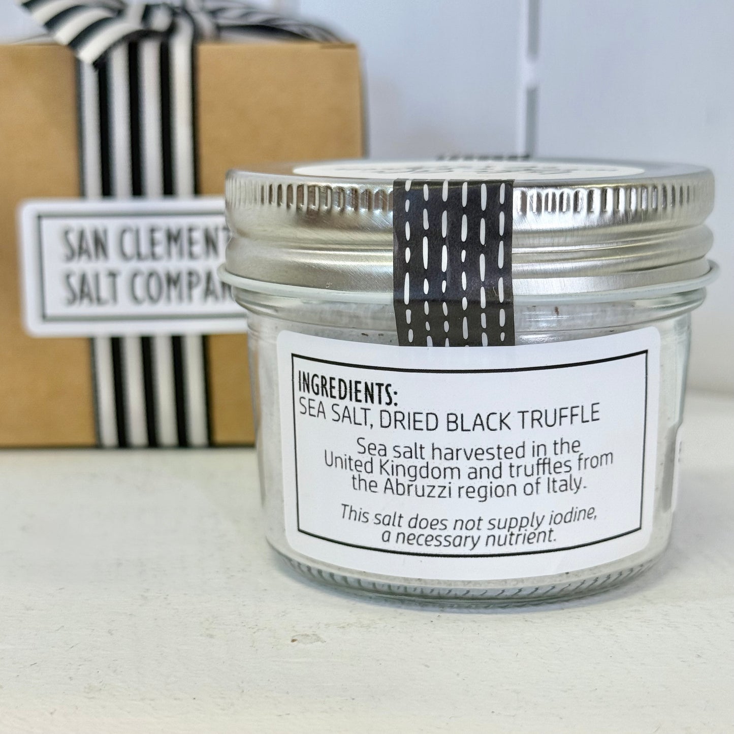Black Truffle Sea Salt