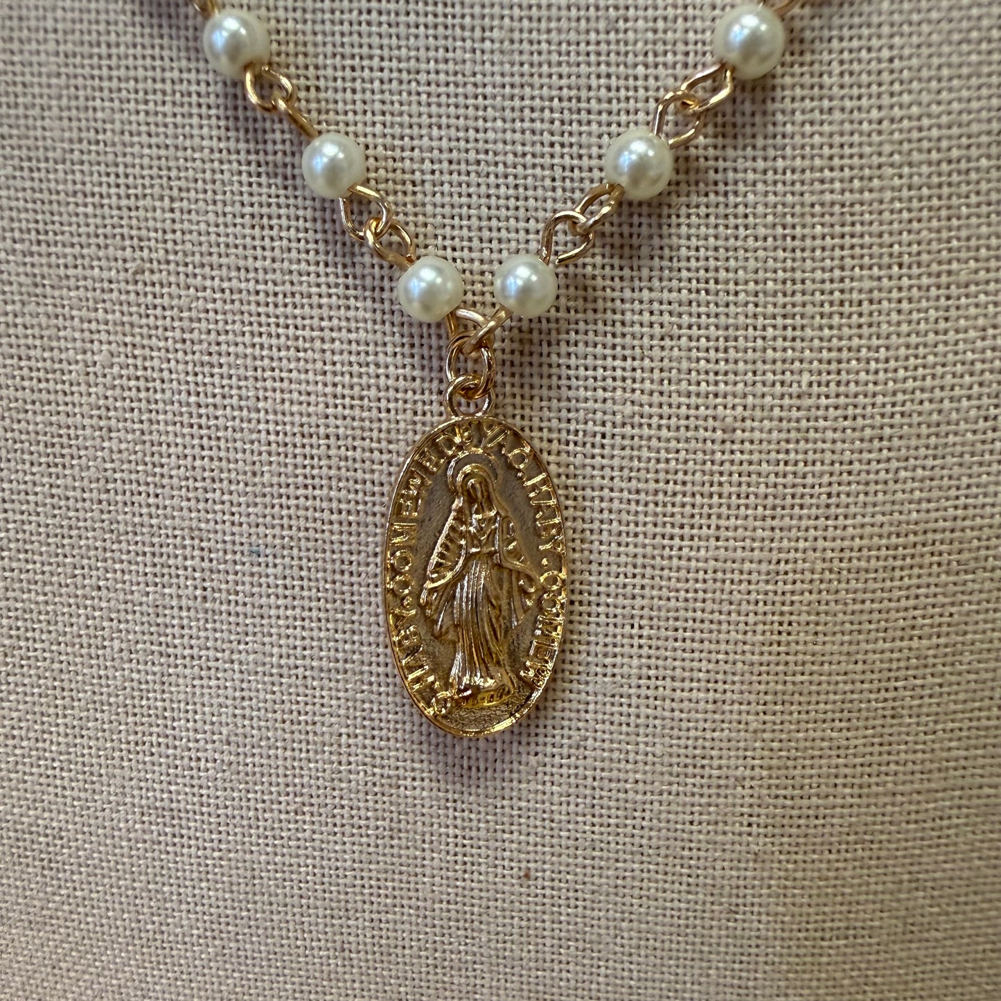Virgin Mary Pendant | Faith Jewelry for Women | Religious Gift
