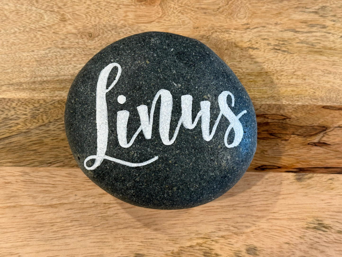 Hand Painted Pet Memorial Stone | Dog Loss Sympathy Gift