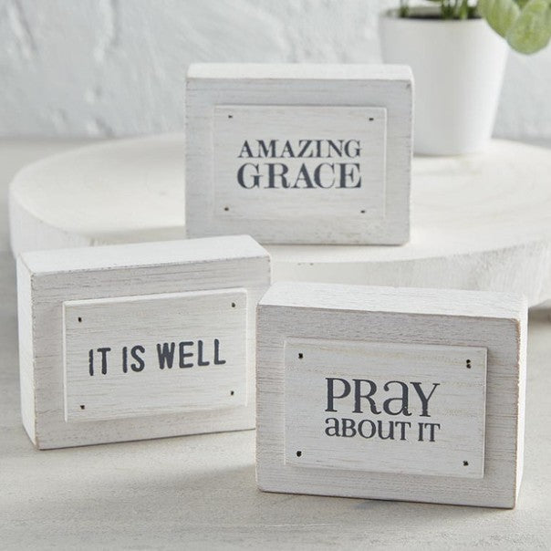 It is Well Wood Sign | Faith Based Farmhouse Decor
