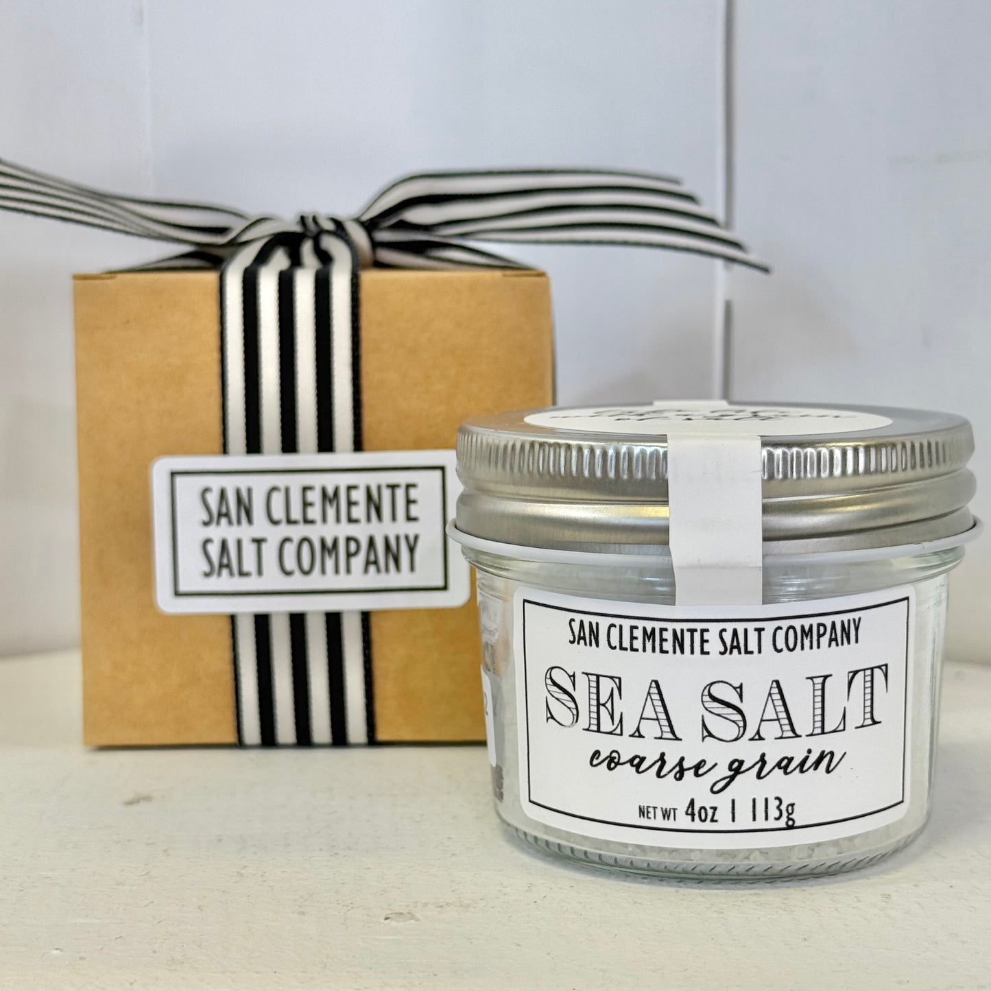 All Natural Sea Salt – Fine & Coarse Grain – Gourmet Cooking Salt – Pure Artisan Sea Salt